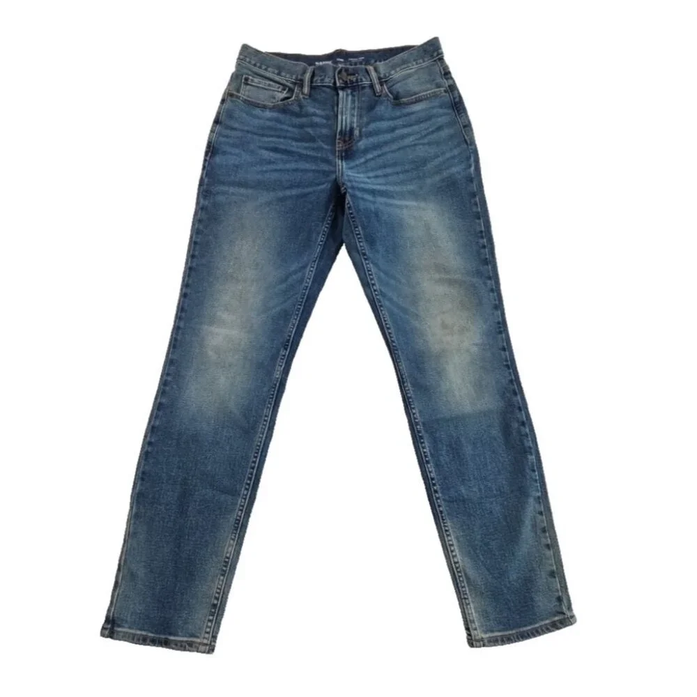 Old Navy Athletic Taper Jeans Men's 31x32‎ Med Wash Stretch Denim EUC Classic